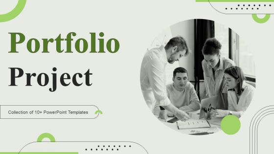Portfolio project Powerpoint PPT Template Bundles