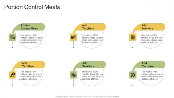 Portion Control Meals In Powerpoint And Google Slides Cpb