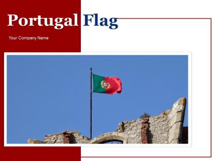 Portugal flag nation symbolize circle country victory fingerprint