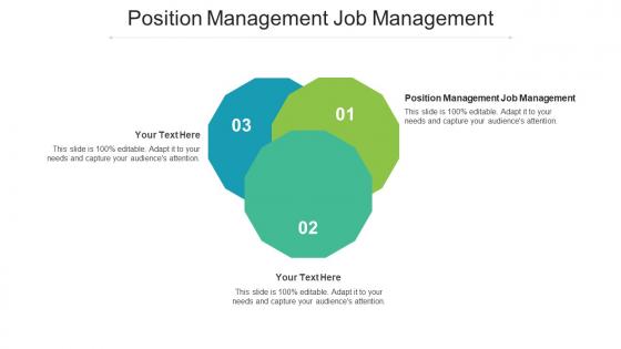 Position Management Job Management Ppt Powerpoint Presentation Inspiration Template Cpb