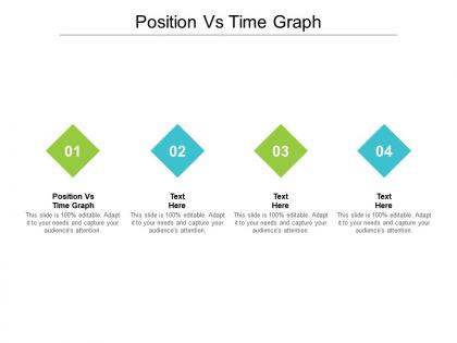 Position vs time graph ppt powerpoint presentation layouts display cpb