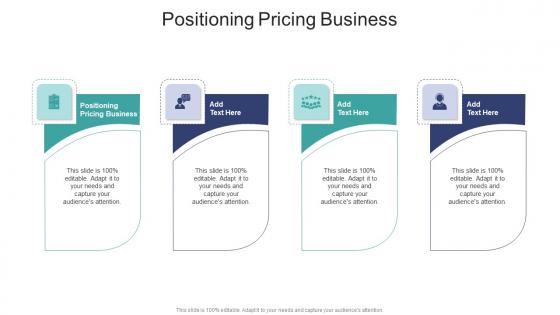 Positioning Pricing Business In Powerpoint And Google Slides Cpb