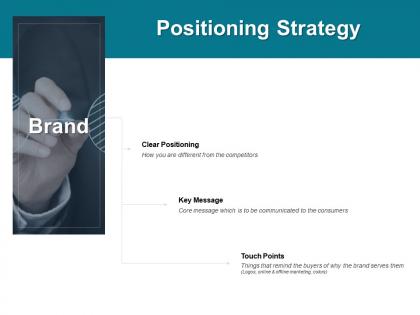 Positioning strategy clear positioning brand ppt powerpoint presentation portfolio