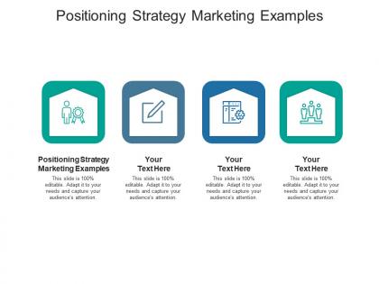 Positioning strategy marketing examples ppt powerpoint presentation information cpb