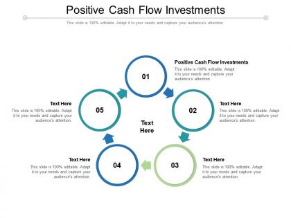 Positive cash flow investments ppt powerpoint presentation professional portrait cpb