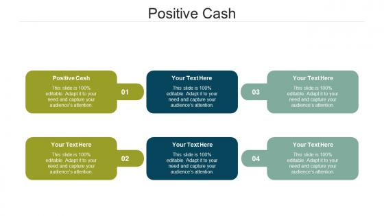 Positive Cash Ppt Powerpoint Presentation Layouts Elements Cpb