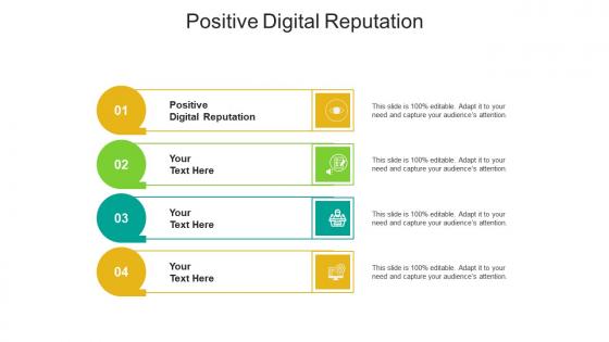 Positive digital reputation ppt powerpoint presentation shapes cpb