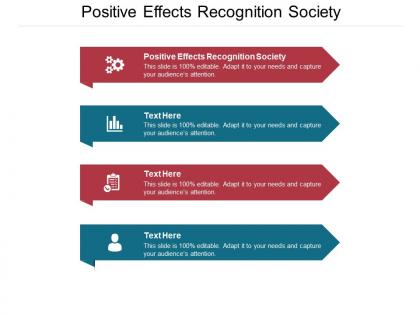 Positive effects recognition society ppt powerpoint presentation show master slide cpb