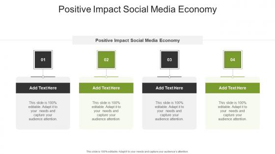 Positive Impact Social Media Economy In Powerpoint And Google Slides Cpb