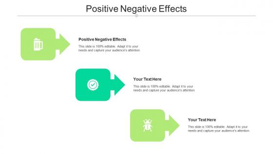Positive Negative Effects Ppt Powerpoint Presentation Example Cpb