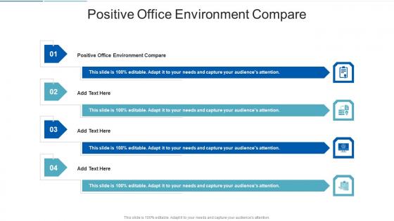Positive Office Environment Compare In Powerpoint And Google Slides Cpb
