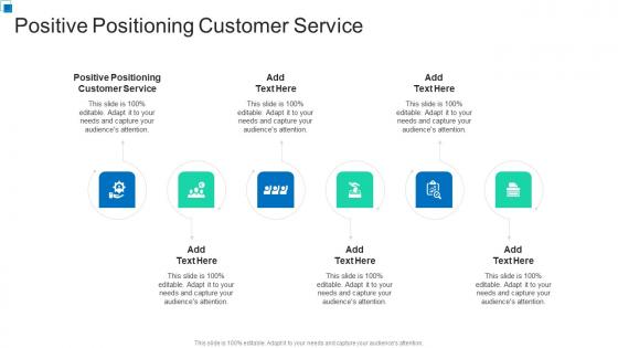 Positive Positioning Customer Service In Powerpoint And Google Slides Cpb