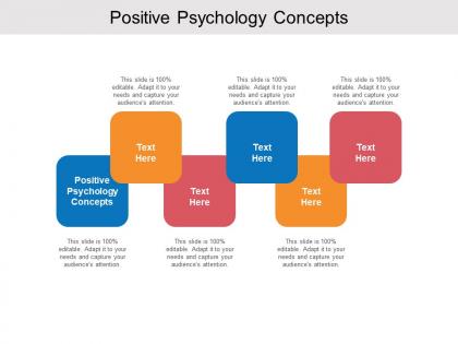 Positive psychology concepts ppt powerpoint presentation infographic template graphics cpb