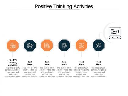 Positive thinking activities ppt powerpoint presentation inspiration format ideas cpb