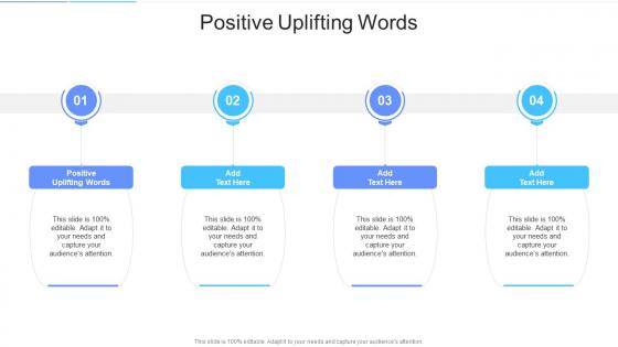 Positive Uplifting Words In Powerpoint And Google Slides Cpb