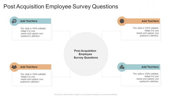 Post Acquisition Employee Survey Questions In Powerpoint And Google Slides Cpb