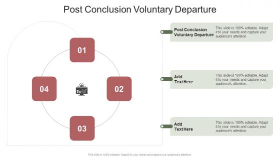 Post Conclusion Voluntary Departure In Powerpoint And Google Slides Cpb