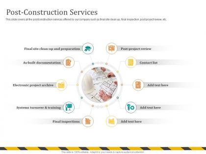 Post construction services as built m701 ppt powerpoint presentation ideas gallery