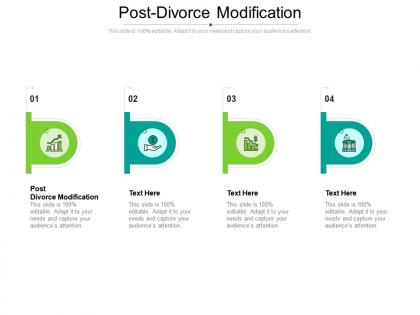 Post divorce modification ppt powerpoint presentation slides topics cpb