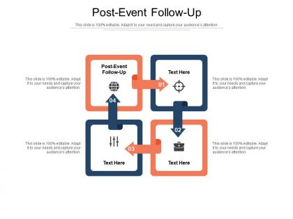 Post event follow up ppt powerpoint presentation gallery smartart cpb