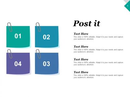 Post it education communication ppt inspiration graphics example