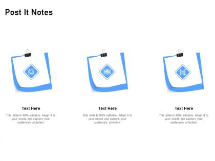 Post it notes capture editable ppt powerpoint presentation design templates