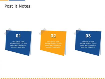 Post it notes capture m2604 ppt powerpoint presentation visual aids summary