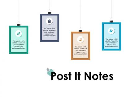 Post it notes checklist dollar e103 ppt powerpoint presentation icon designs