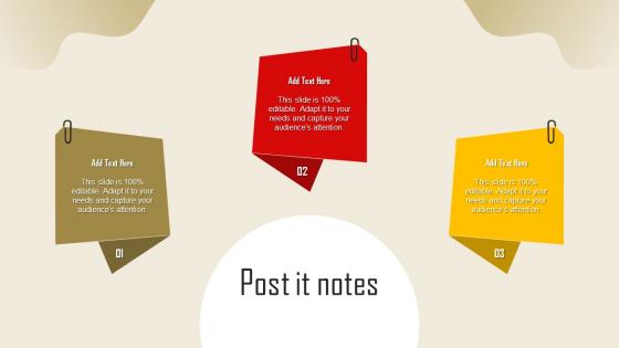 Post It Notes Lead Generation Strategy To Increase Conversion Rate Strategy SS