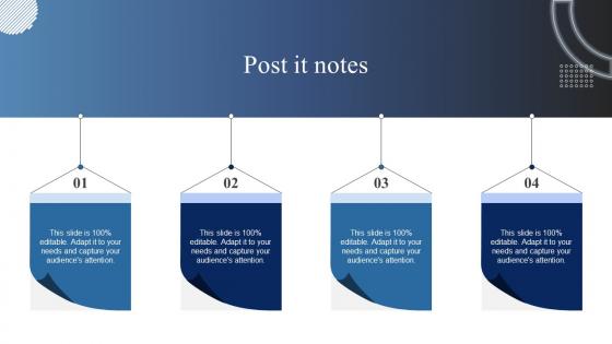 Post It Notes Market Analysis Of Information Technology Industry Ppt Icon Graphics Template