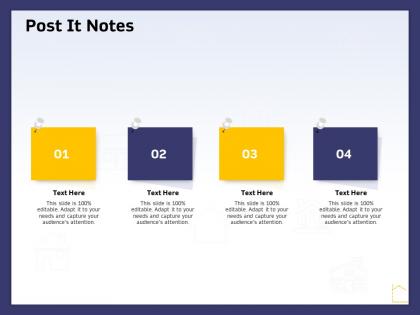 Post it notes ppt powerpoint presentation summary inspiration