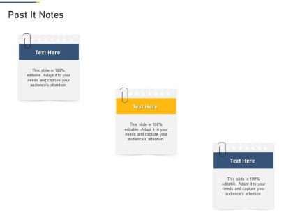 Post it notes professional scrum master training proposal it ppt ideas