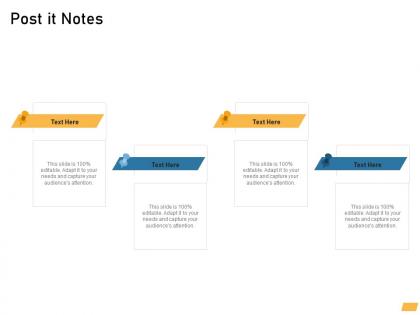 Post it notes requirement management planning ppt themes