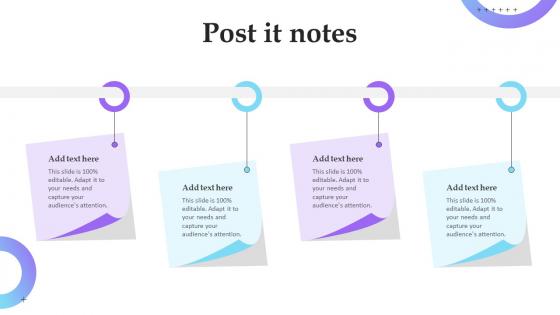 Post It Notes Service Marketing Plan To Improve Business Performance