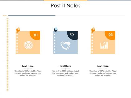Post it notes supply chain inventory optimization ppt file layout