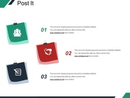 Post it presentation images template 2