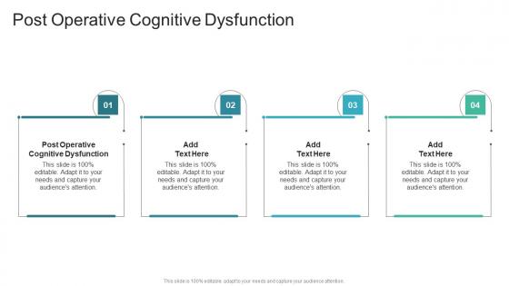 Post Operative Cognitive Dysfunction In Powerpoint And Google Slides Cpb