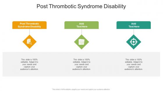 Post Thrombotic Syndrome Disability In Powerpoint And Google Slides Cpb