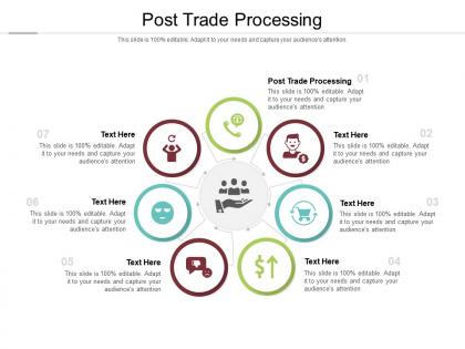 Post trade processing ppt powerpoint presentation infographic template ideas cpb