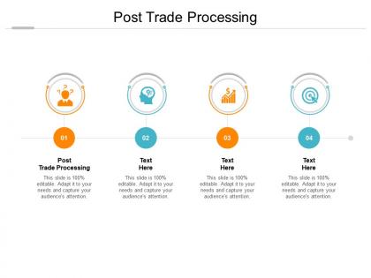 Post trade processing ppt powerpoint presentation layouts format cpb