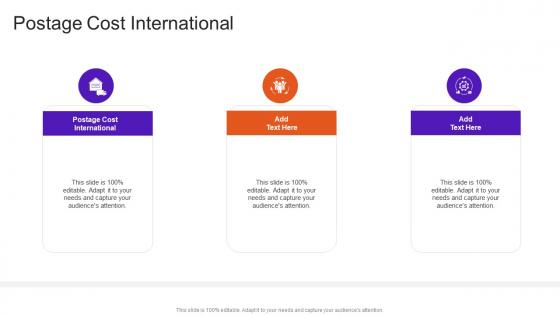 Postage Cost International In Powerpoint And Google Slides Cpb