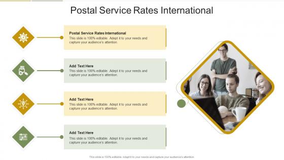 Postal Service Rates International In Powerpoint And Google Slides Cpb