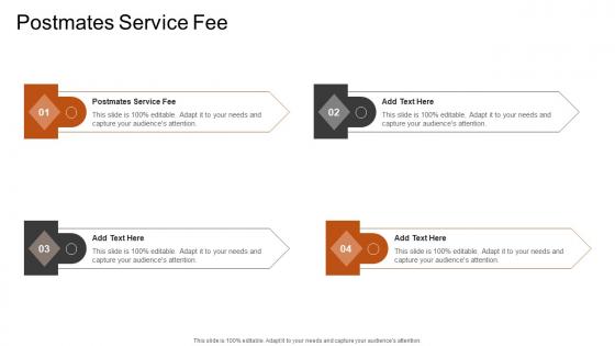 Postmates Service Fee In Powerpoint And Google Slides Cpb