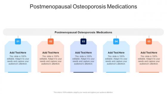 Postmenopausal Osteoporosis Medications In Powerpoint And Google Slides Cpb