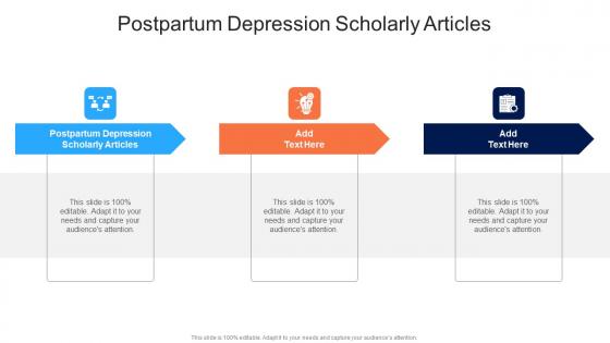 Postpartum Depression Scholarly Articles In Powerpoint And Google Slides Cpb
