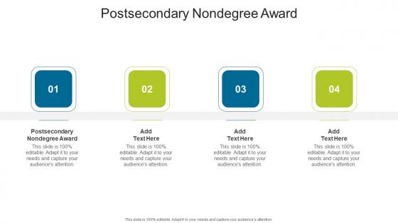 Postsecondary Nondegree Award In Powerpoint And Google Slides Cpb