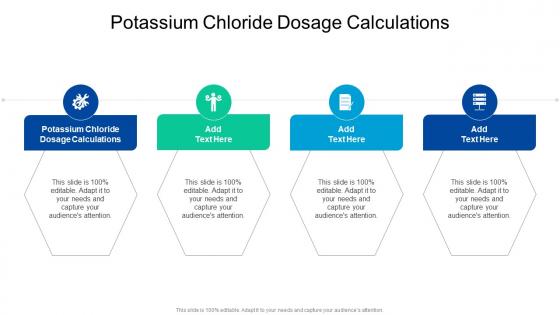 Potassium Chloride Dosage Calculations In Powerpoint And Google Slides Cpb