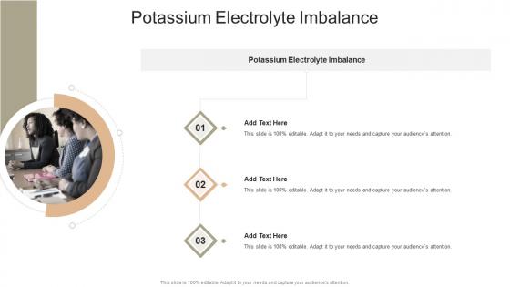 Potassium Electrolyte Imbalance In Powerpoint And Google Slides Cpb