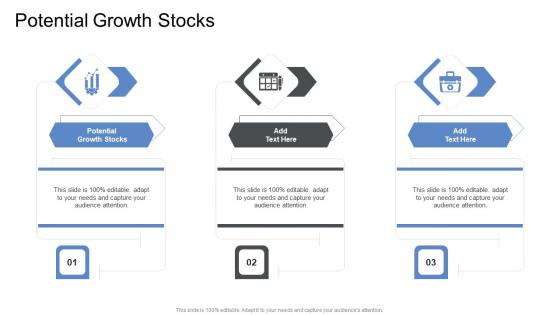 Potential Growth Stocks In Powerpoint And Google Slides Cpb