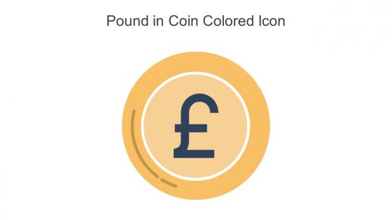 Pound In Coin Colored Icon In Powerpoint Pptx Png And Editable Eps Format
